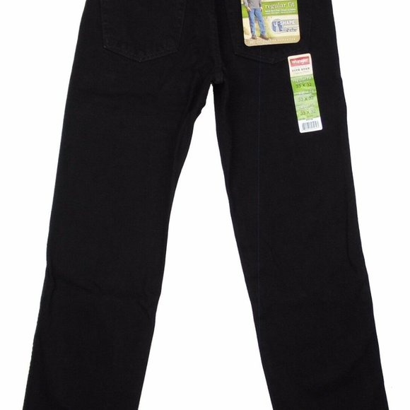 Wrangler Original Men's Jeans I Five Star Regular 100% Cotton Fit Jeans - Picture 11 of 12